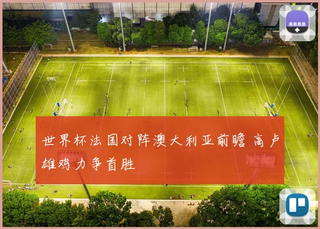 世界杯法国对阵澳大利亚前瞻 高卢雄鸡力争首胜