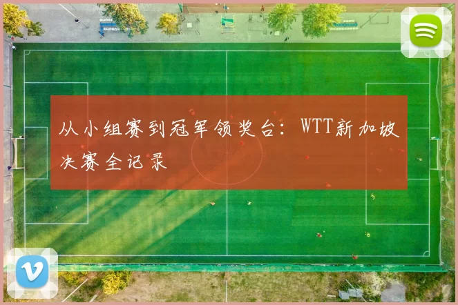 从小组赛到冠军领奖台:WTT新加坡决赛全记录